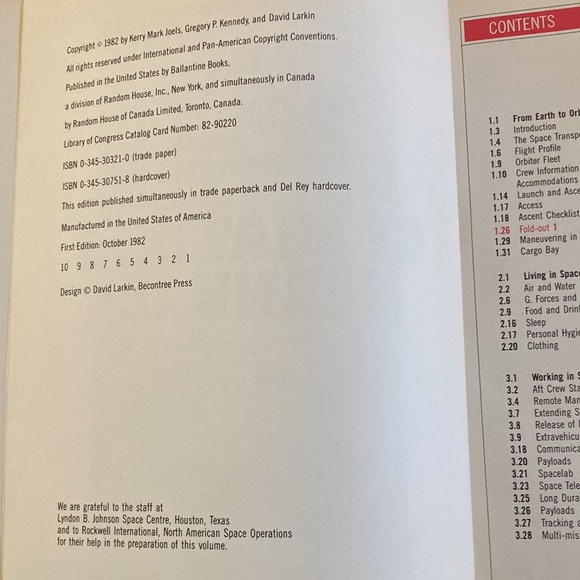 THE SPACE SHUTTLE OPERATOR’S MANUAL 1982 /BONUS TIME MAG: New Space Discoveries - Picture 6 of 16